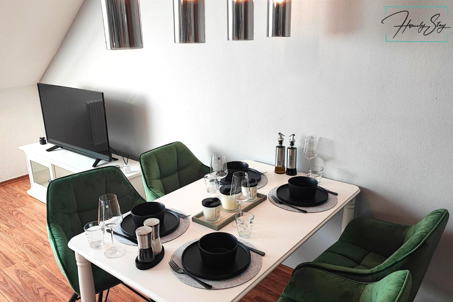 מינכן Homely Stay Serenity Greens - Stylisch Studio-Apartment With Kitchen - 10 Min To Central Station, Pet Friendly מראה חיצוני תמונה