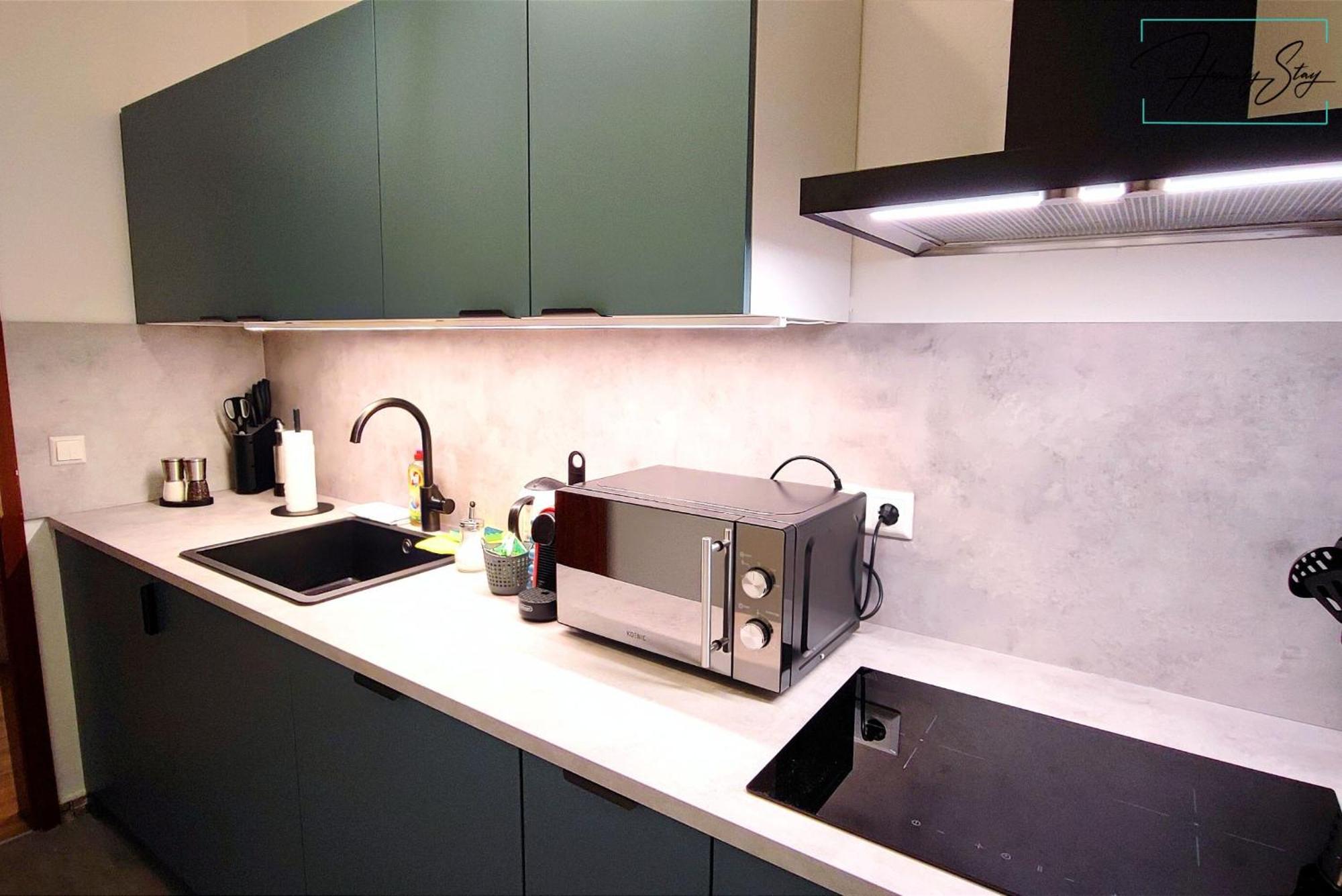 מינכן Homely Stay Serenity Greens - Stylisch Studio-Apartment With Kitchen - 10 Min To Central Station, Pet Friendly מראה חיצוני תמונה